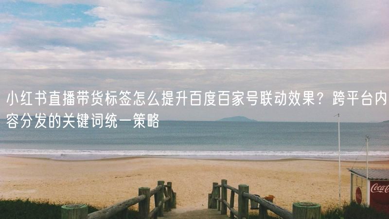 小红书直播带货标签怎么提升百度百家号联动效果？跨平台内容分发的关键词统一策略