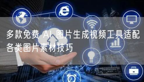 多款免费 AI 图片生成视频工具适配各类图片素材技巧